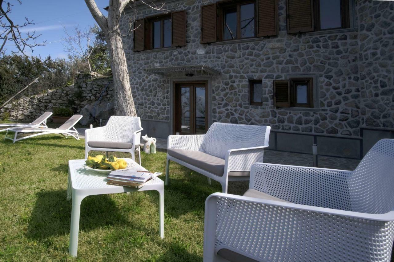 Villa D'Amare Capri View ماسّا لوبْرينسِ المظهر الخارجي الصورة