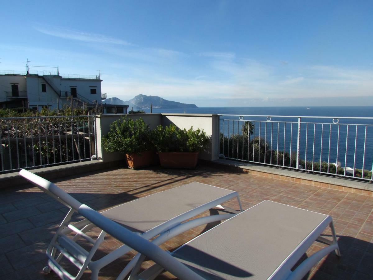 Villa D'Amare Capri View ماسّا لوبْرينسِ المظهر الخارجي الصورة
